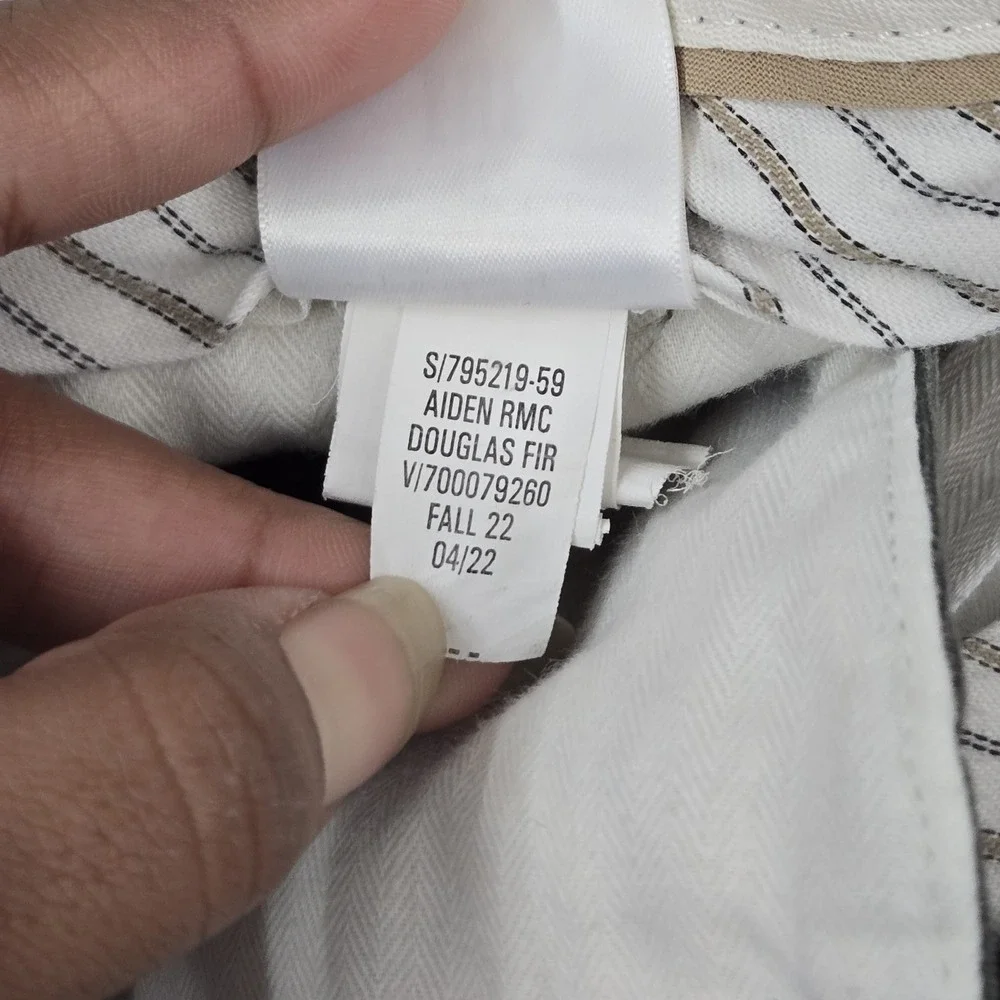 Banana Republic Men Pants 30X32 Green Chino Aiden Slim 27